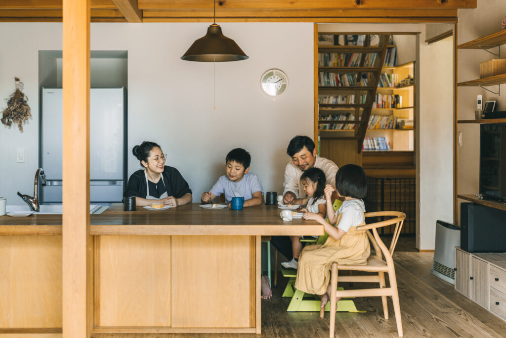 滝口建築 リビング
