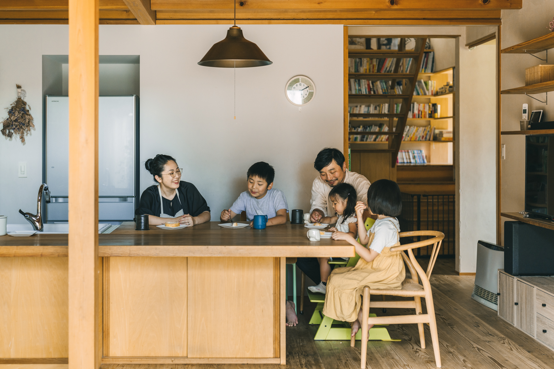 滝口建築 リビング
